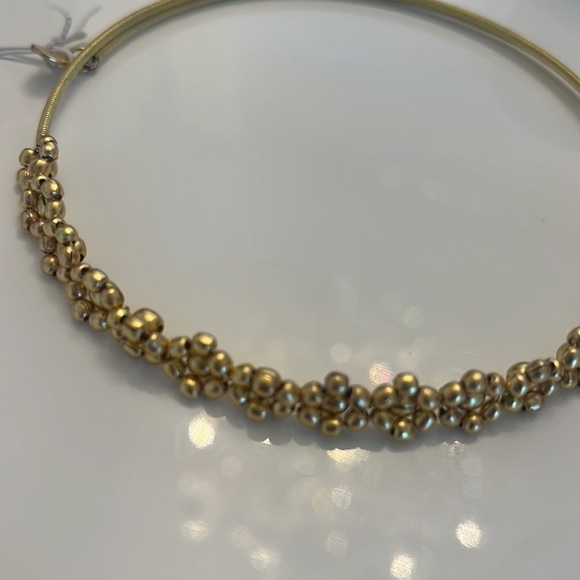 NWT Handcrafted Brass necklace.  Garland ADJUSTABLE NECKLACE - Picture 10 of 17